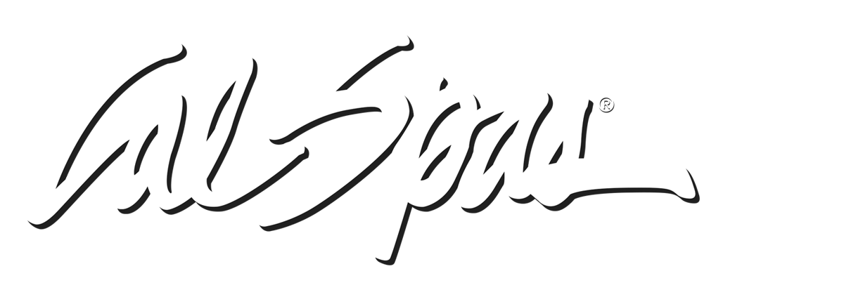Calspas White logo hot tubs spas for sale Bowie